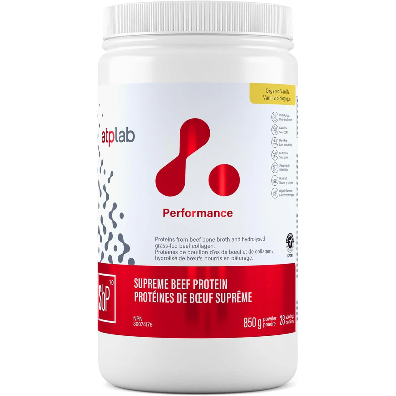ATP Supreme Beef Protein – Protéine de bœuf hydrolysée | 850 g