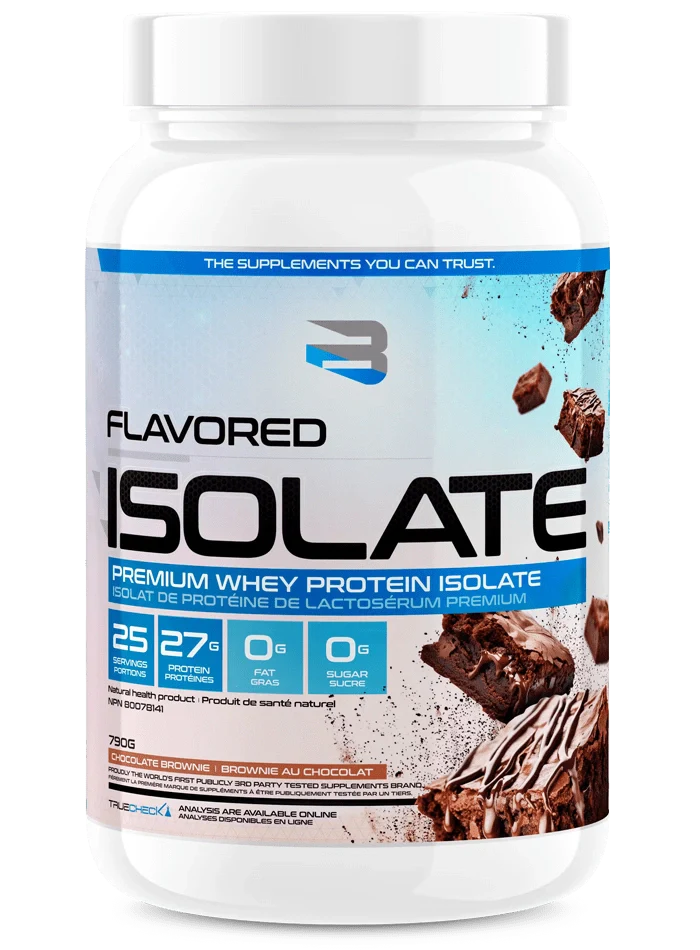 Believe Flavored Isolate – Isolat de Protéine de Lactosérum Premium
