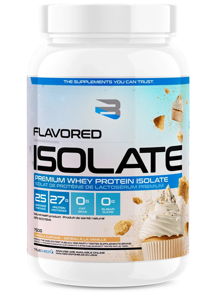 Believe Flavored Isolate – Isolat de Protéine de Lactosérum Premium