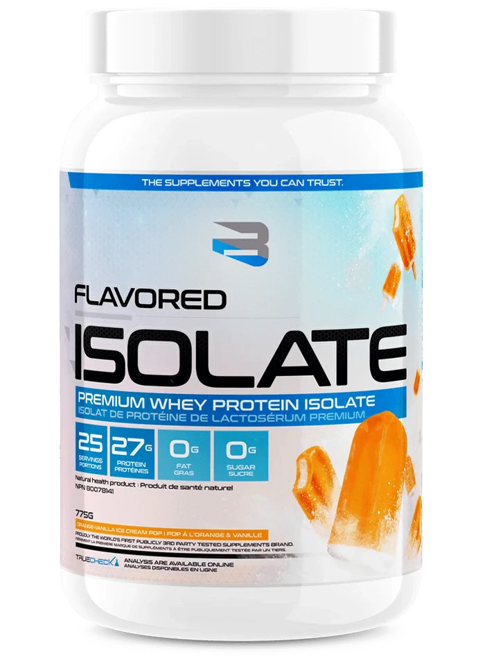 Believe Flavored Isolate – Isolat de Protéine de Lactosérum Premium
