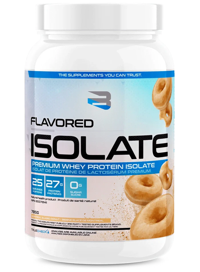 Believe Flavored Isolate – Isolat de Protéine de Lactosérum Premium