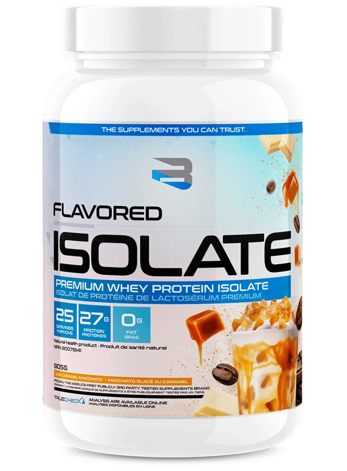 Believe Flavored Isolate – Isolat de Protéine de Lactosérum Premium