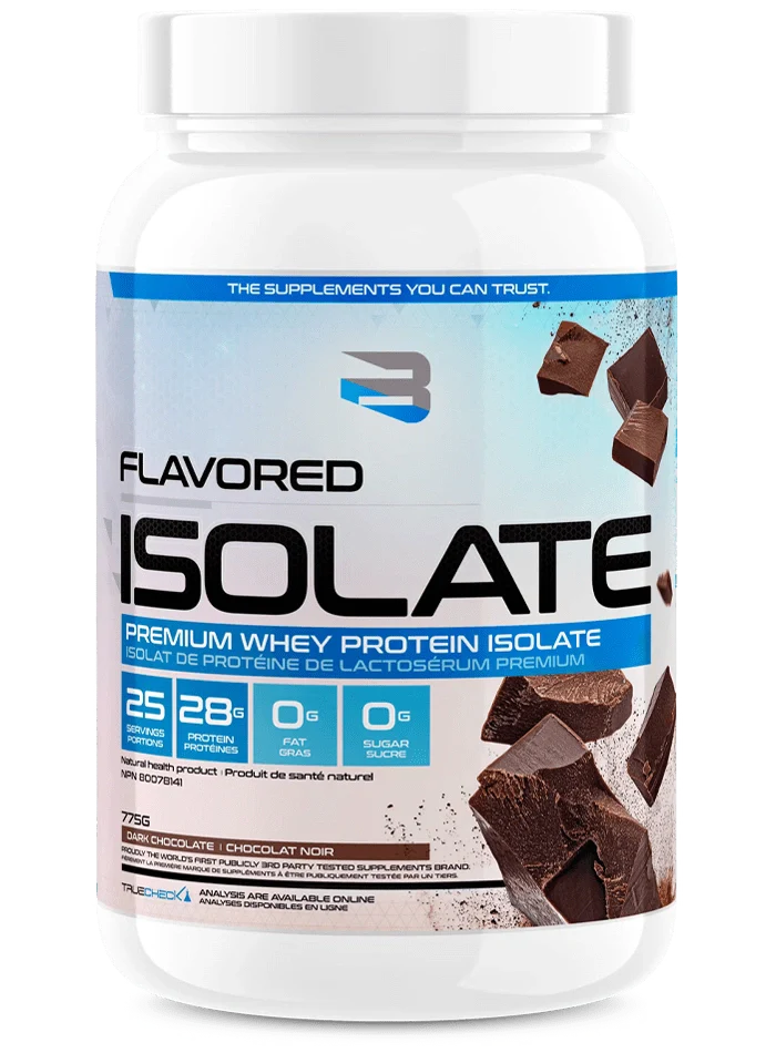 Believe Flavored Isolate – Isolat de Protéine de Lactosérum Premium