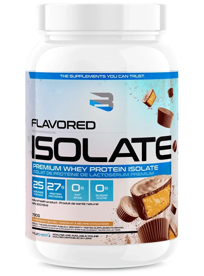 Believe Flavored Isolate – Isolat de Protéine de Lactosérum Premium