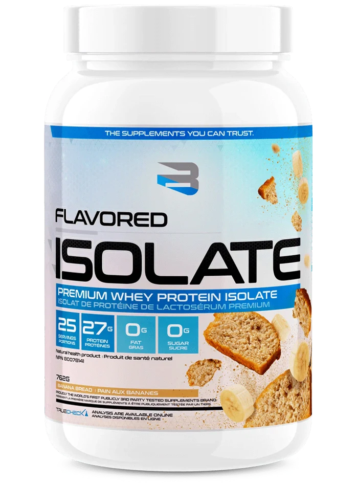 Believe Flavored Isolate – Isolat de Protéine de Lactosérum Premium