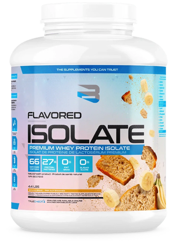BELIEVE - PROTEIN ISOLATE - 4.4 lbs