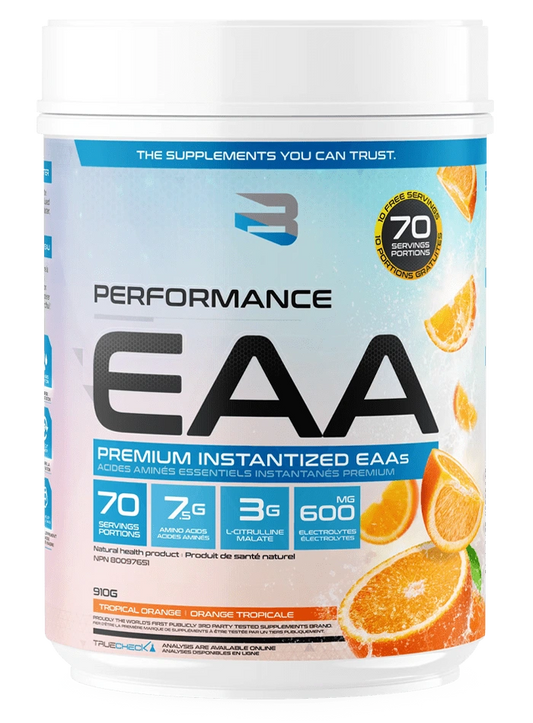 Believe Performance EAA – 70 Servings | Acides Aminés Essentiels Premium