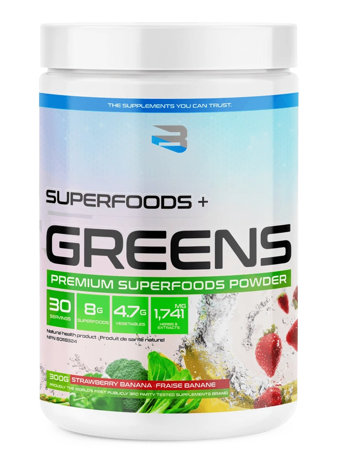 Believe Superfoods + Greens – Mélange Antioxydants & Végétaux Premium