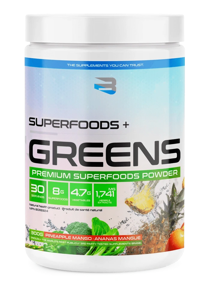 Believe Superfoods + Greens – Mélange Antioxydants & Végétaux Premium