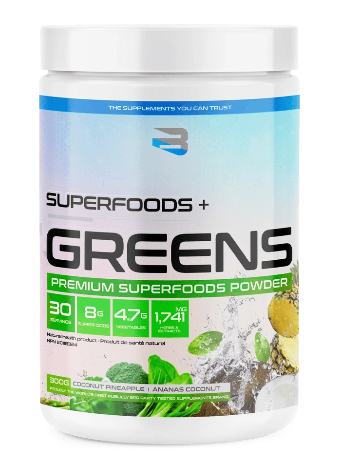 Believe Superfoods + Greens – Mélange Antioxydants & Végétaux Premium