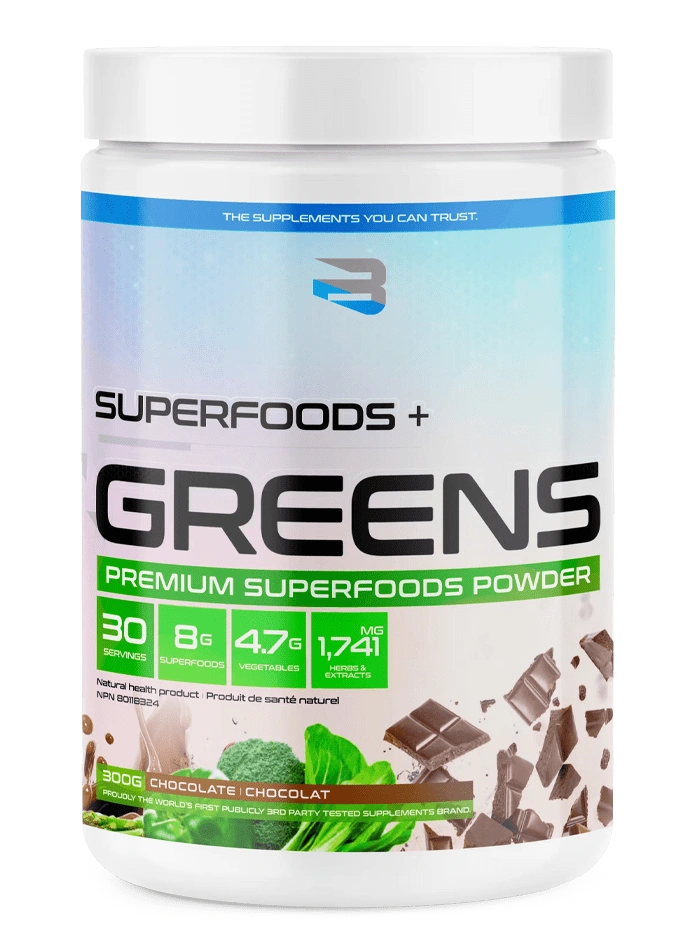 Believe Superfoods + Greens – Mélange Antioxydants & Végétaux Premium
