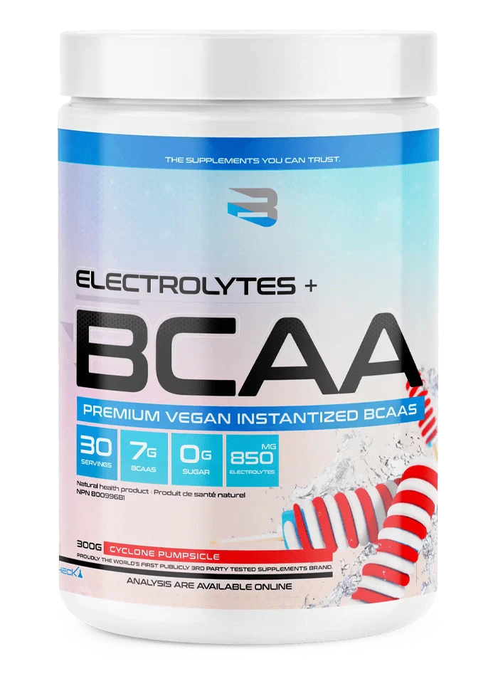 Believe Electrolytes + BCAA – Acides Aminés & Hydratation Premium