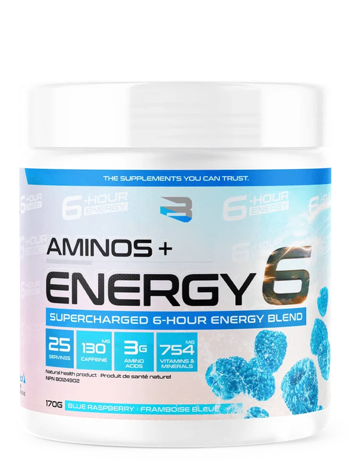 Believe Aminos + Energy 6 – Acides Aminés & Énergie 6 Heures