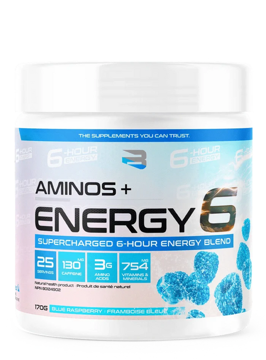Believe Aminos + Energy 6 – Acides Aminés & Énergie 6 Heures