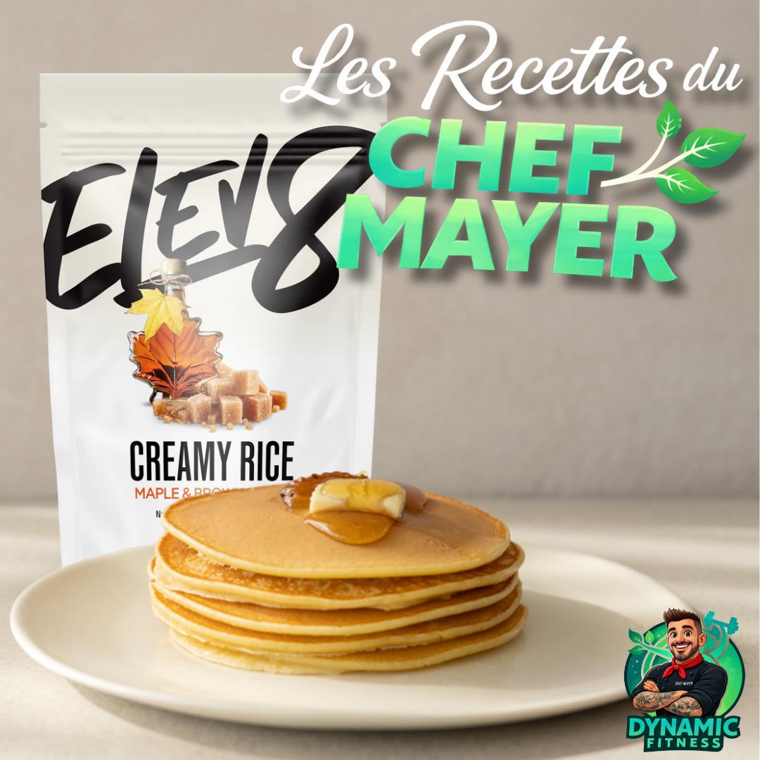 Pancakes protéinés érable & crème de riz