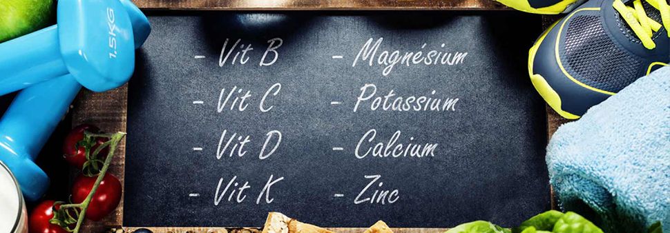 Vitamines et minéraux : les carences fréquentes chez les sportifs