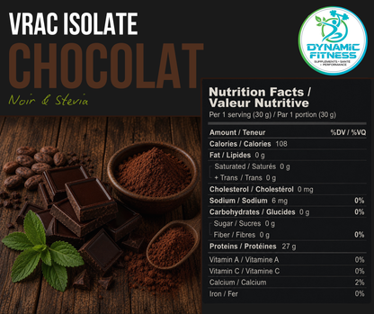 Protéine Isolate en Vrac 1 lb – Pureté & Performance