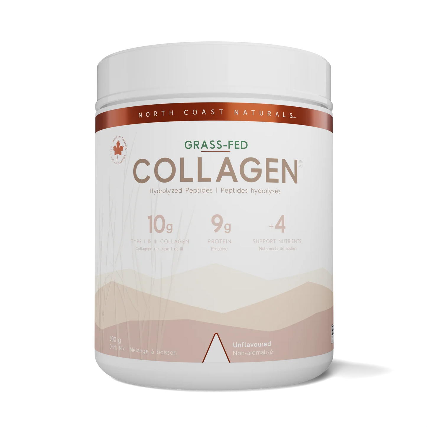 NORTH COAST NATURALS - COLLAGÈNE BOVIN - 500G