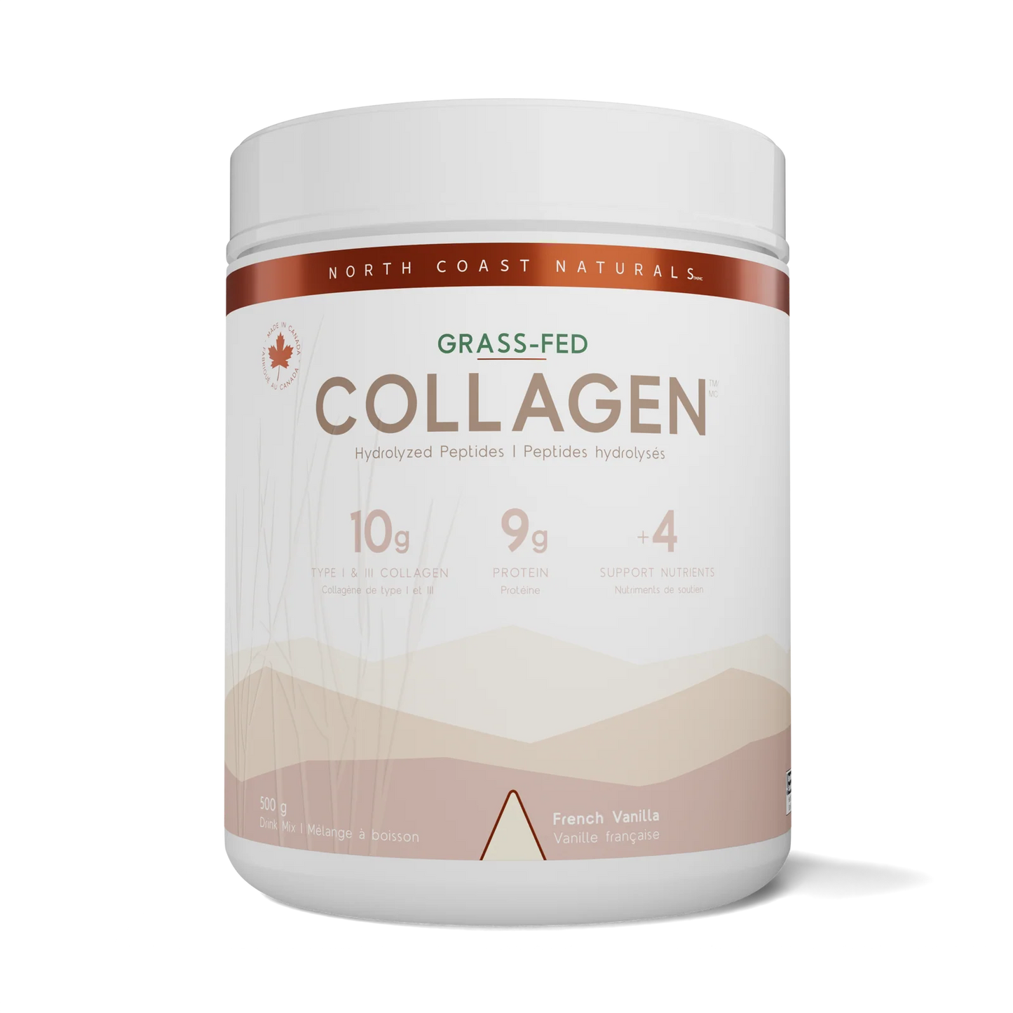 NORTH COAST NATURALS - COLLAGÈNE BOVIN - 500G