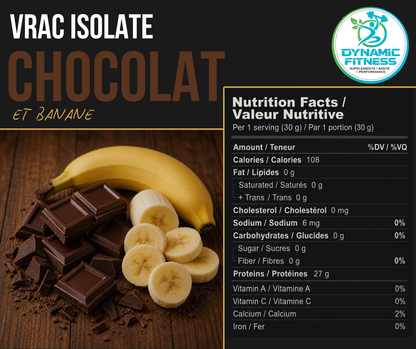 Protéine Isolate en Vrac 1 lb – Pureté & Performance