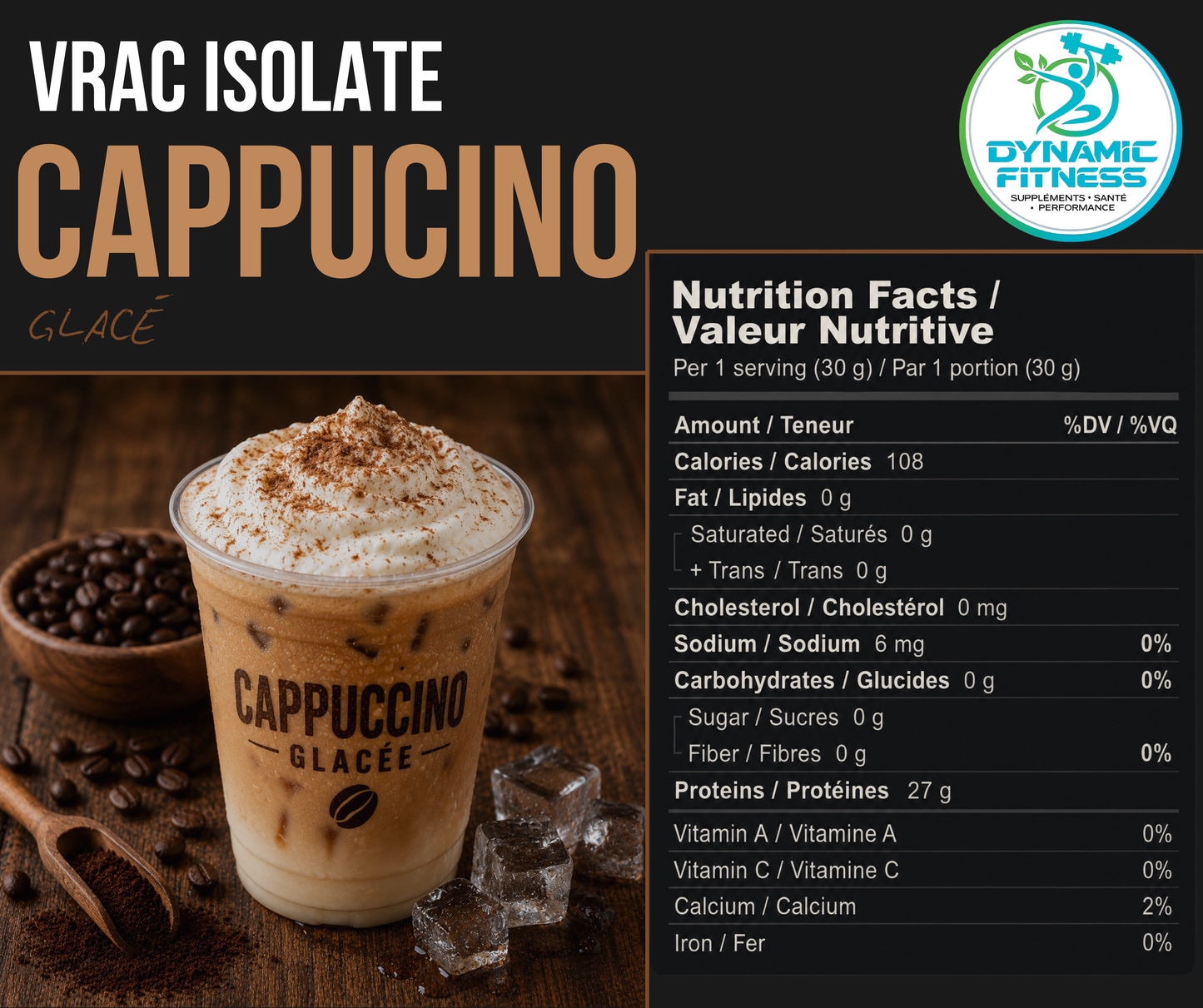 Protéine Isolate en Vrac 1 lb – Pureté & Performance