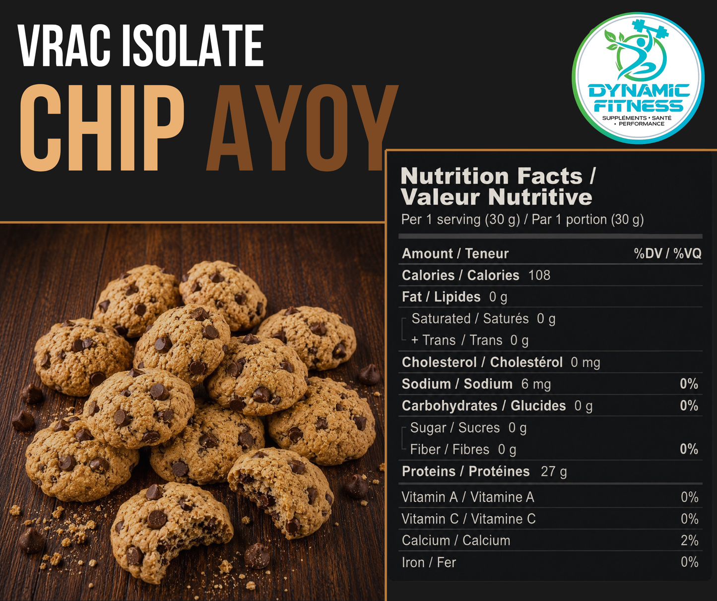 Protéine Isolate en Vrac 1 lb – Pureté & Performance