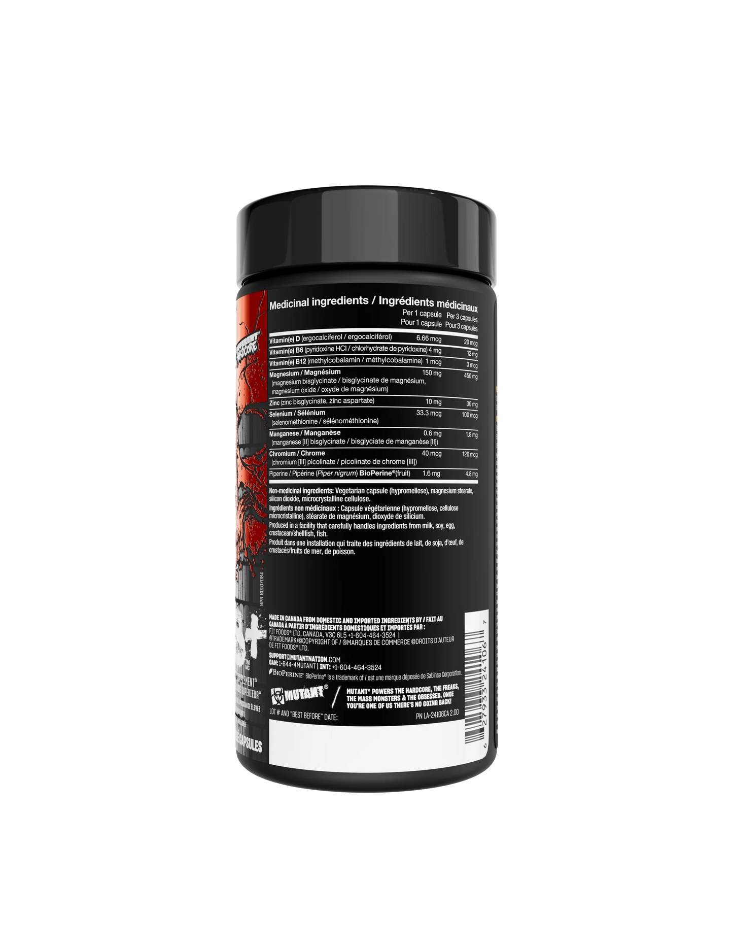 MUTANT - ZM8+ - 90 CAPSULES