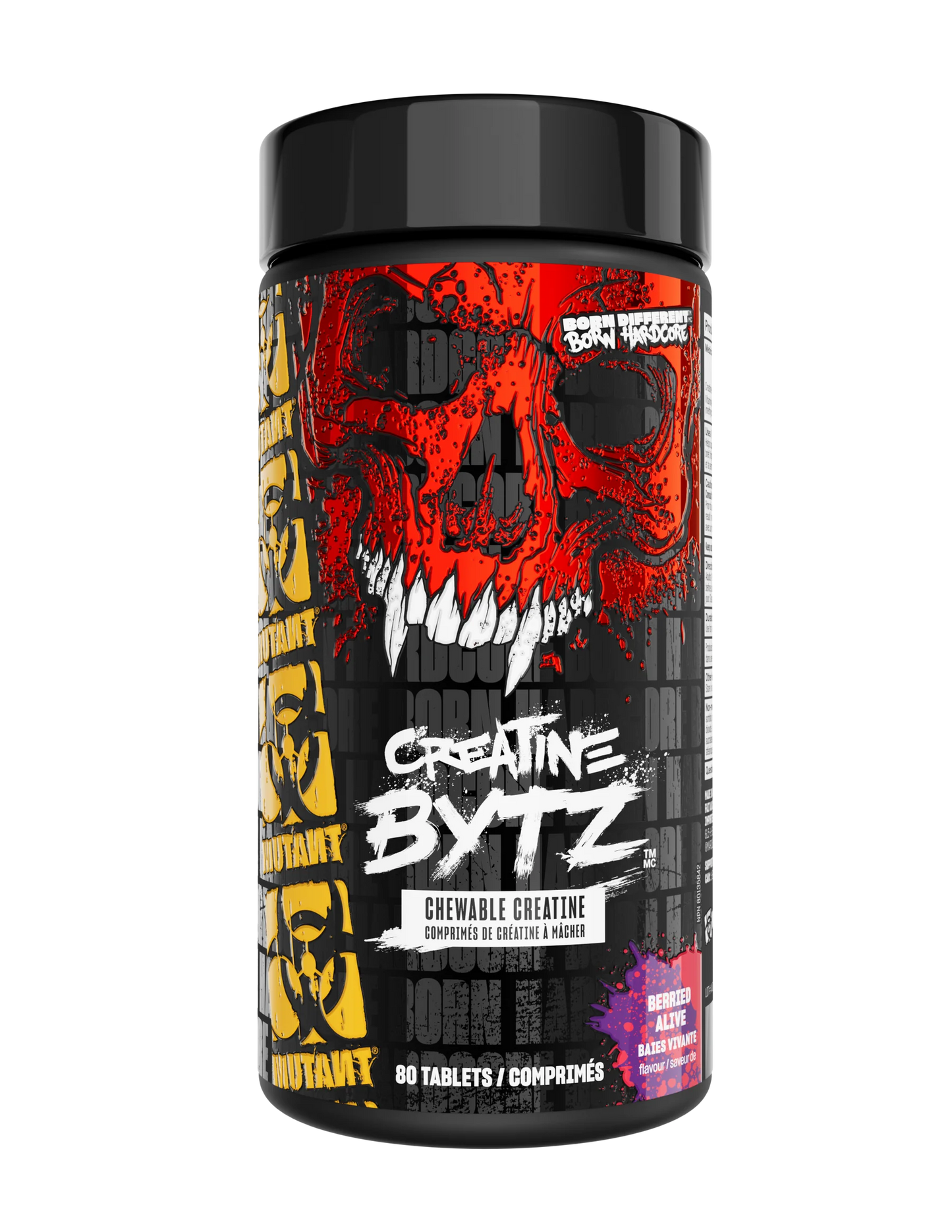 MUTANT - CREATINE BYTZ - 80 COMPRIMÉS