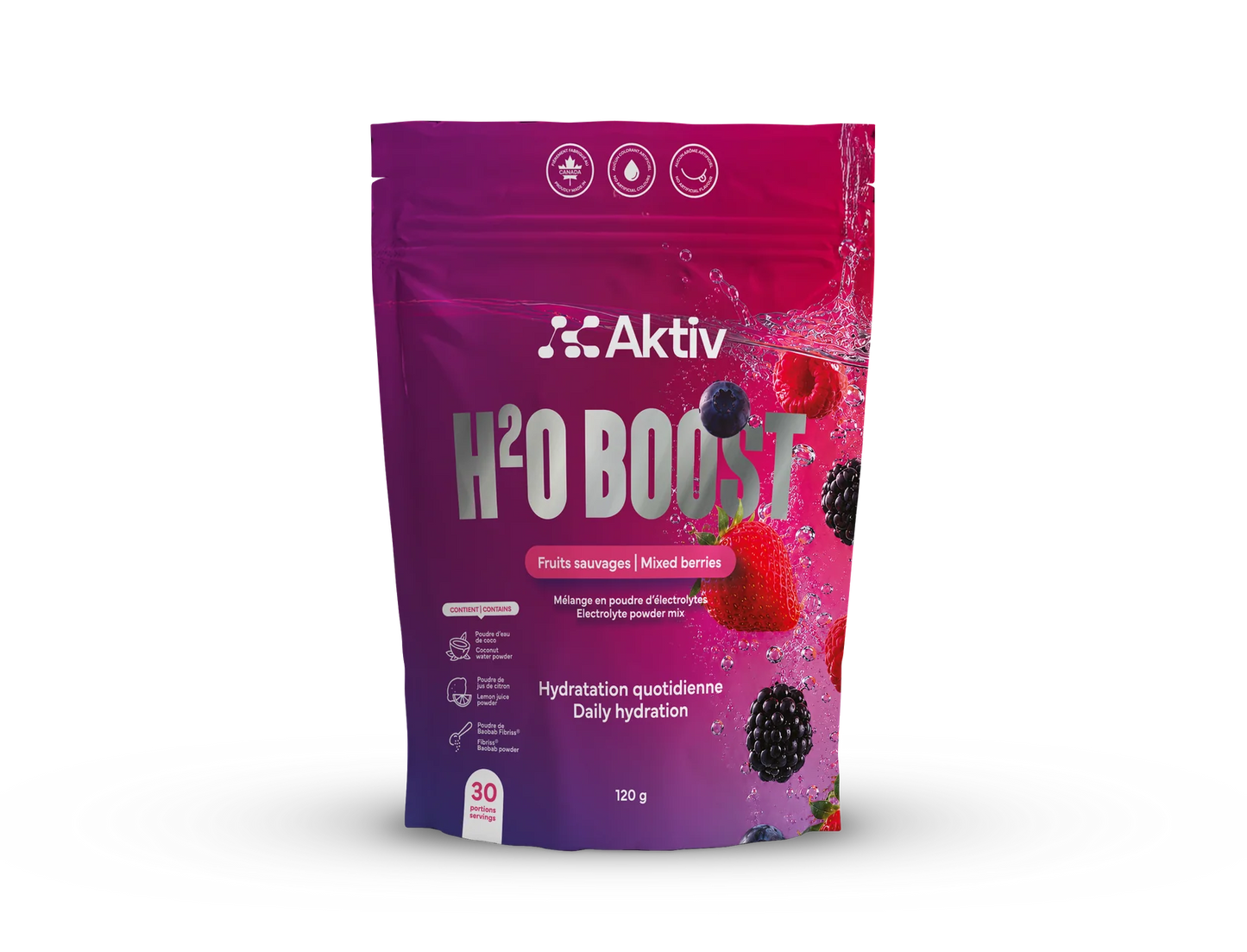 AKTIV - H20 BOOST - 30 PORTIONS