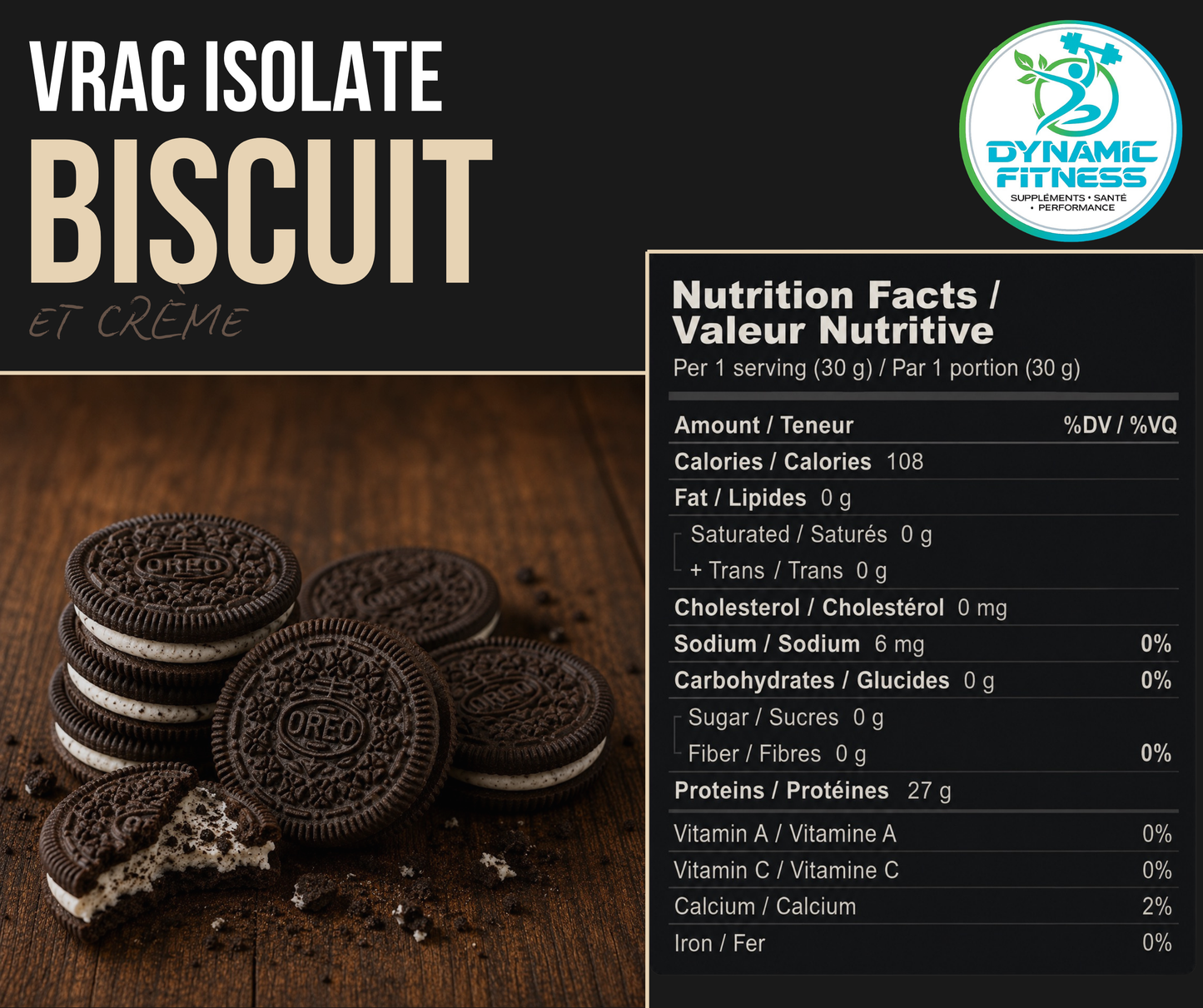 Protéine Isolate en Vrac 1 lb – Pureté & Performance