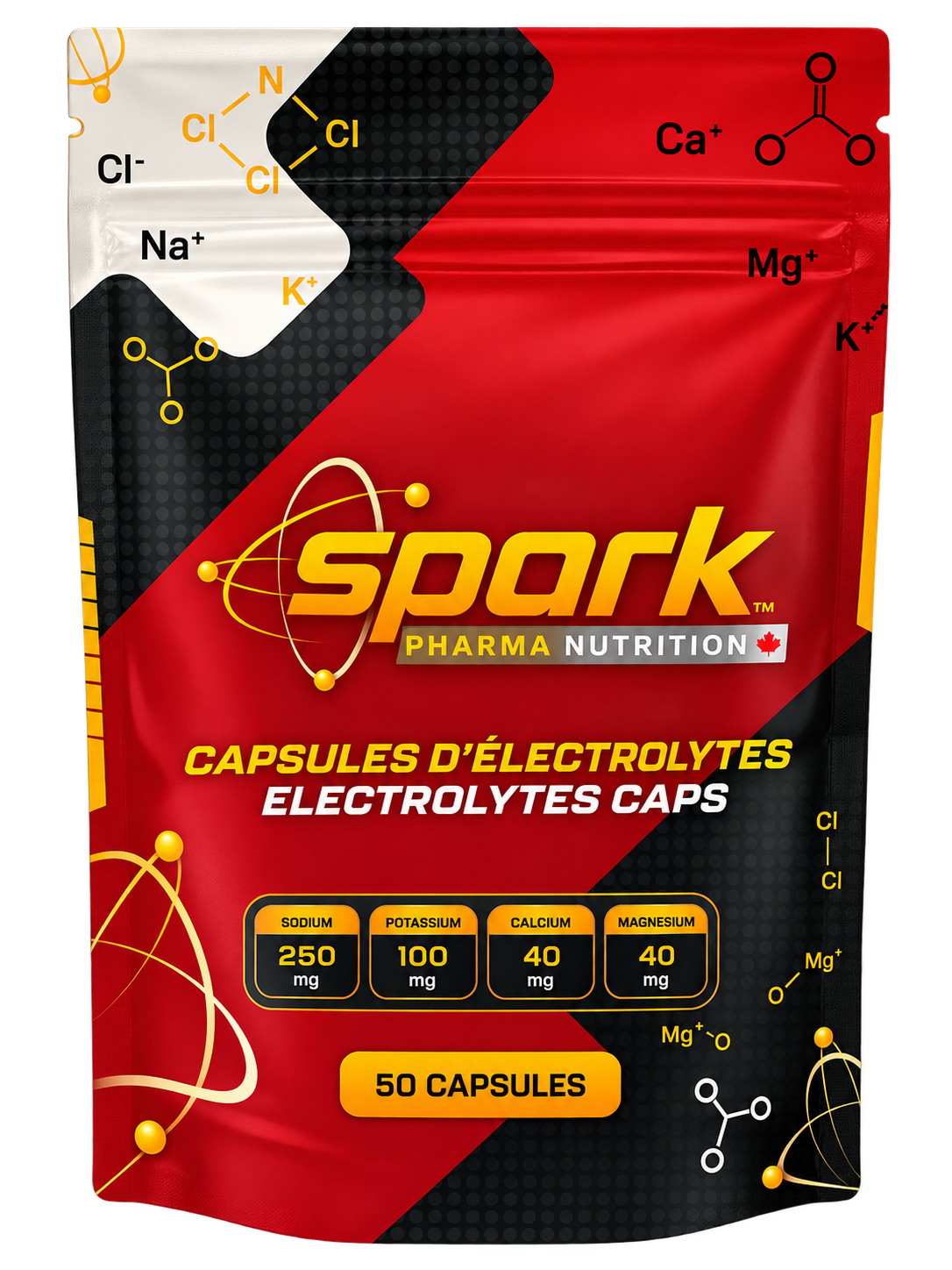 SPARK PHARMA - CAPSULES D'ÉLECTROLYTES