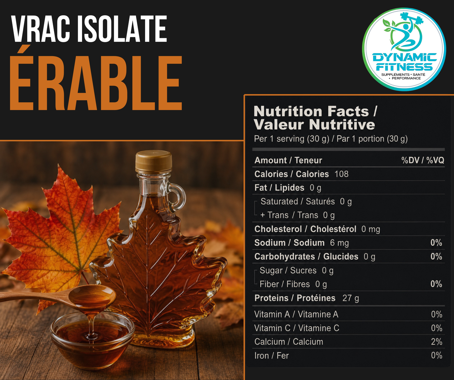 Protéine Isolate en Vrac 1 lb – Pureté & Performance