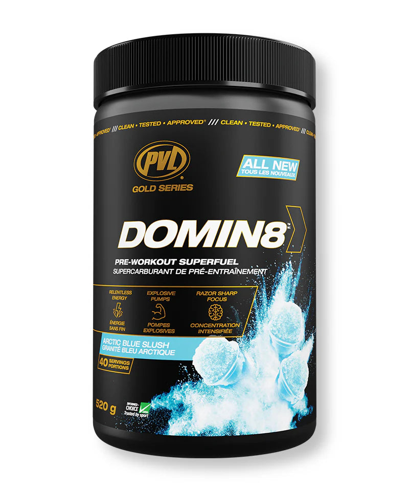 PVL - DOMIN8 - PRE-WORKOUT SUPERFUEL