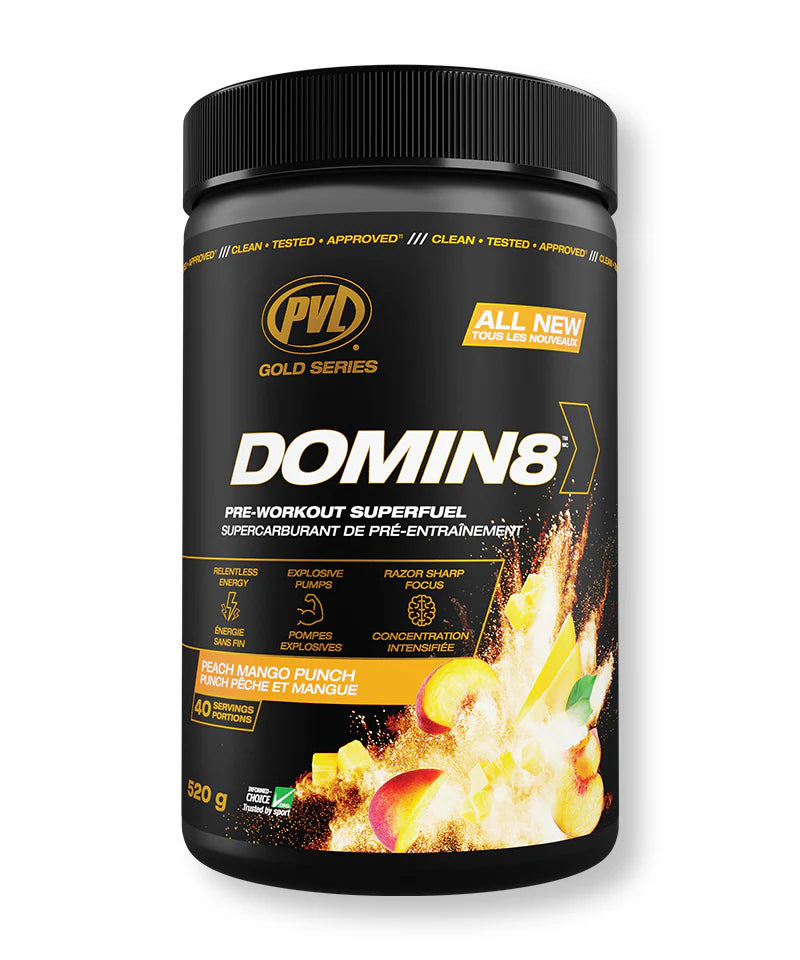 PVL - DOMIN8 - PRE-WORKOUT SUPERFUEL