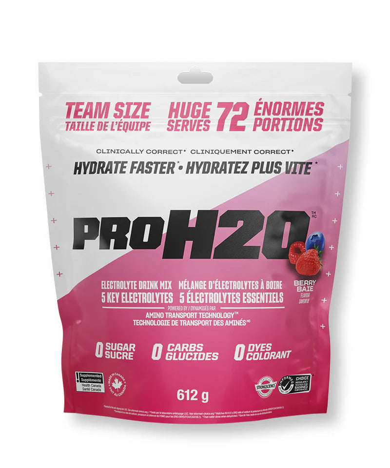 PVL Pro H2O – Électrolytes- 72 Port.