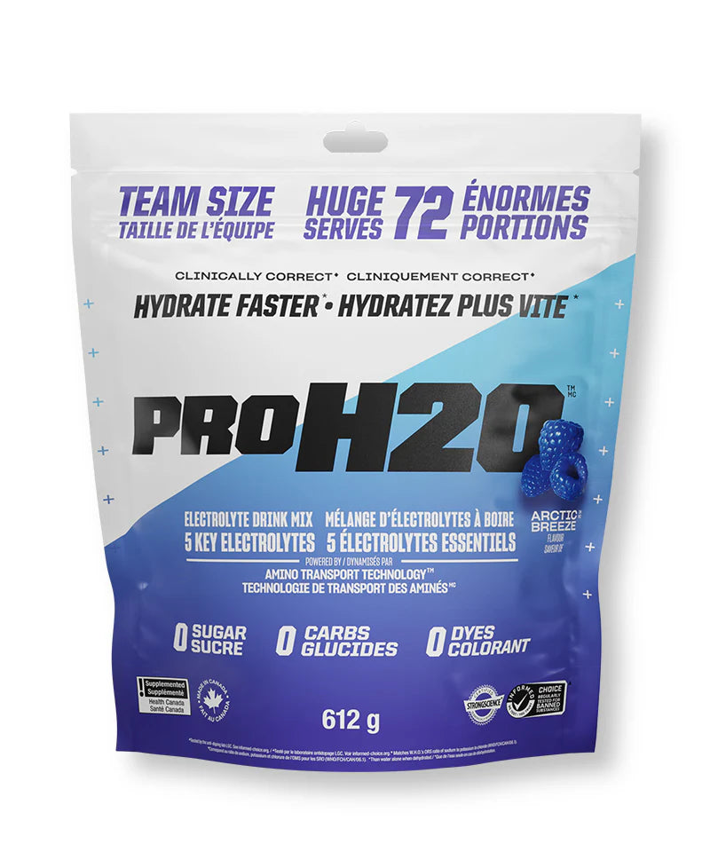 PVL Pro H2O – Électrolytes- 72 Port.