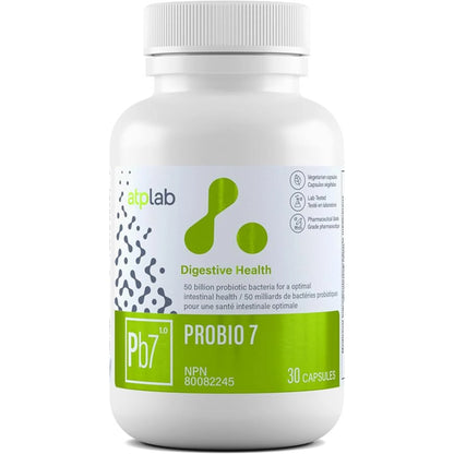 ATP Probio 7 – 50 milliards de probiotiques pour la santé intestinale | 30 capsules