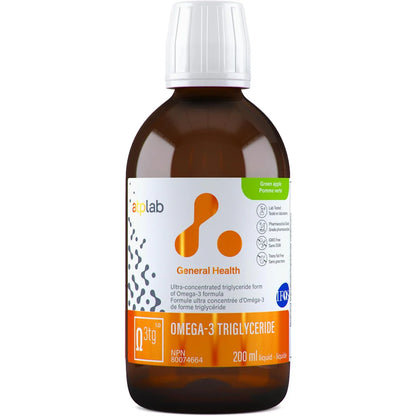 Omega-3 Triglycéride ATP Lab – Huile de poisson ultra concentrée (200 ml)