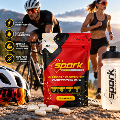 SPARK PHARMA - CAPSULES D'ÉLECTROLYTES