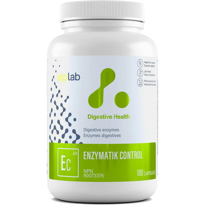 ATP Enzymatik Control – Enzymes digestives et santé intestinale | 180 capsules