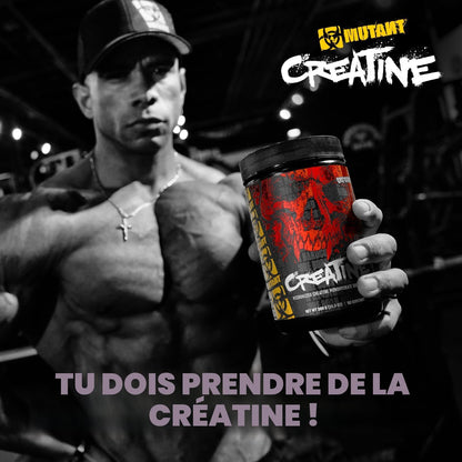 MUTANT - CRÉATINE MONOHYDRATE MICRONISÉE - 300G