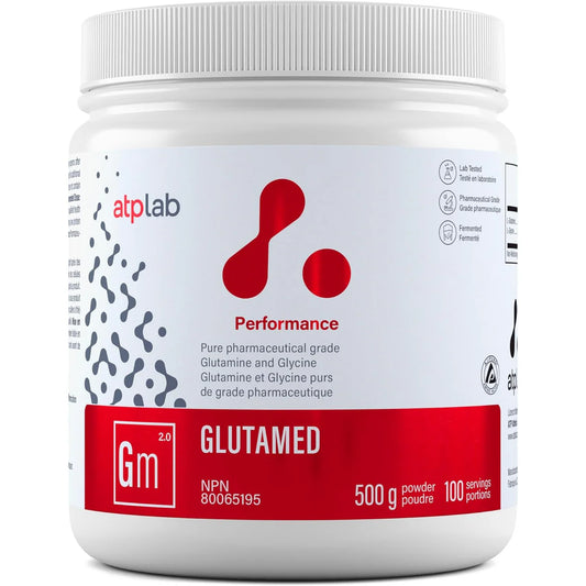 ATP Glutamed – Glutamine & Glycine pure de grade pharmaceutique | 500 g