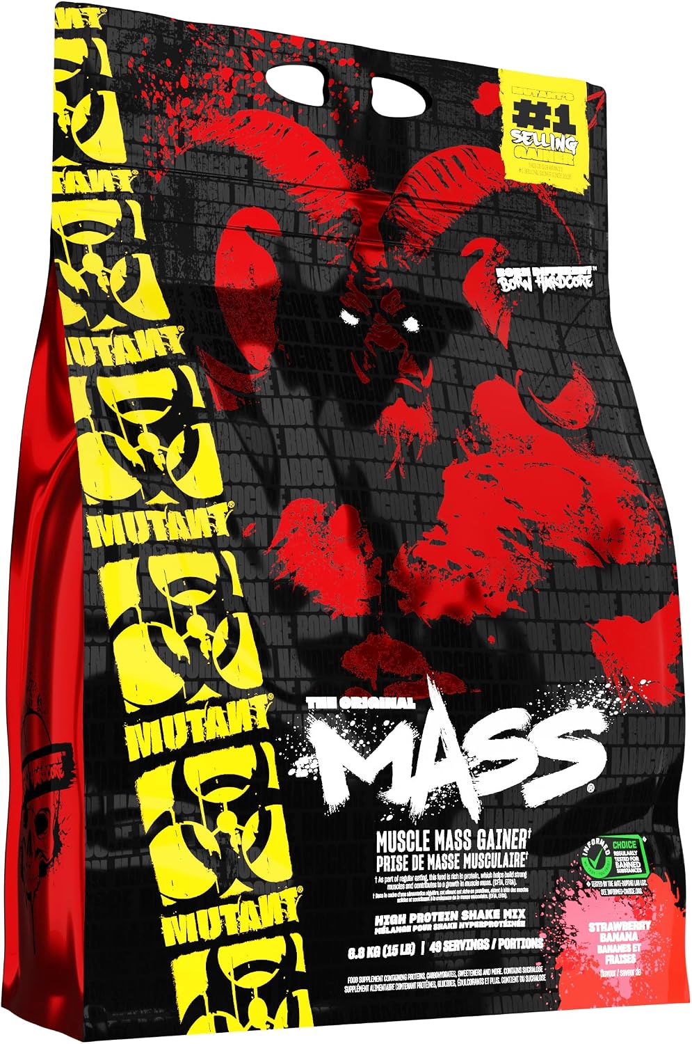 MUTANT - MASS GAINER - 15LBS