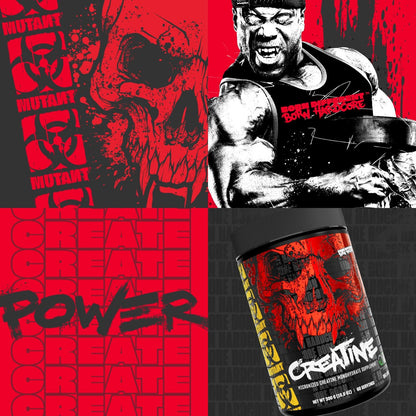 MUTANT - CRÉATINE MONOHYDRATE MICRONISÉE - 300G
