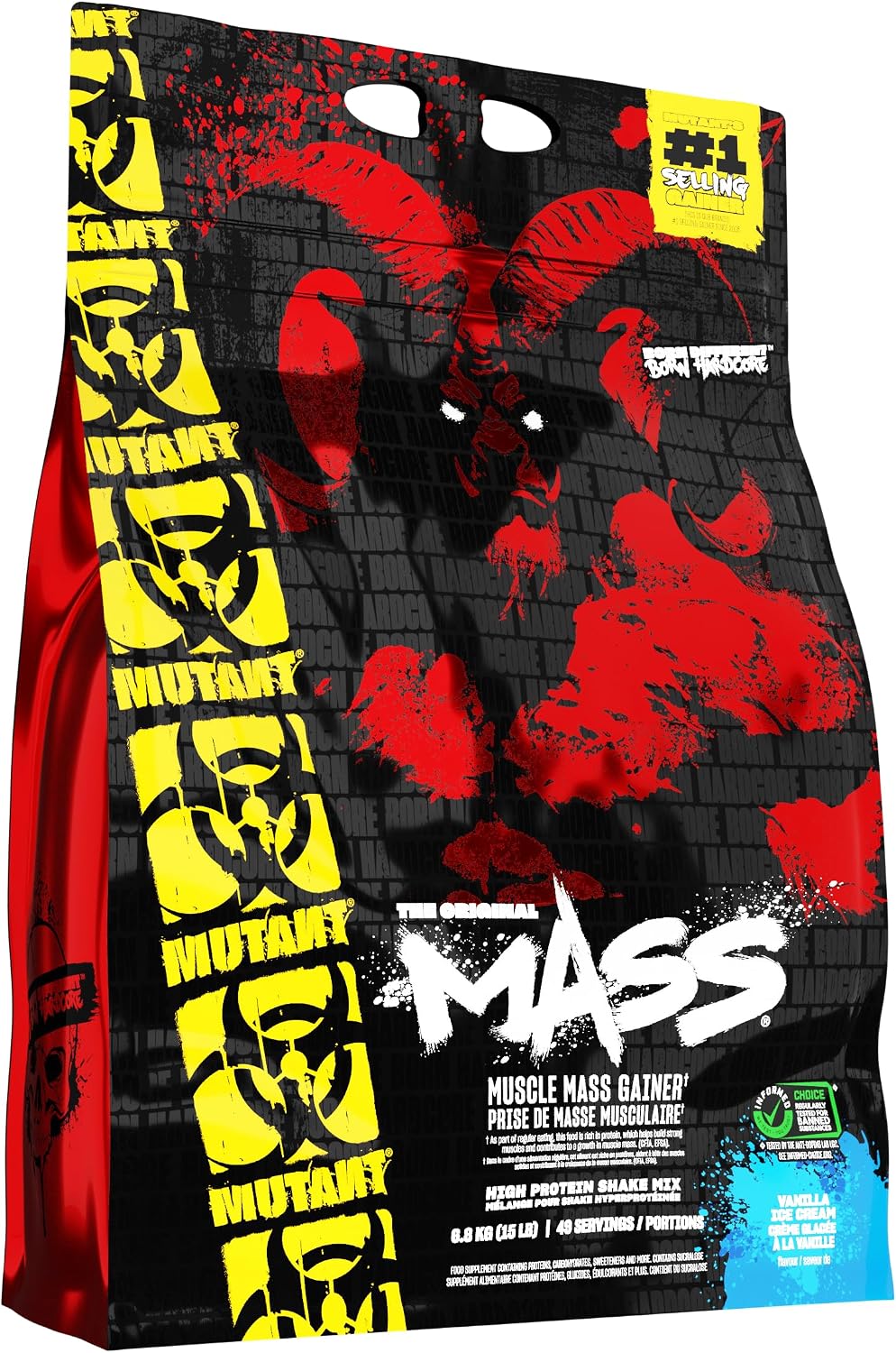 MUTANT - MASS GAINER - 15LBS