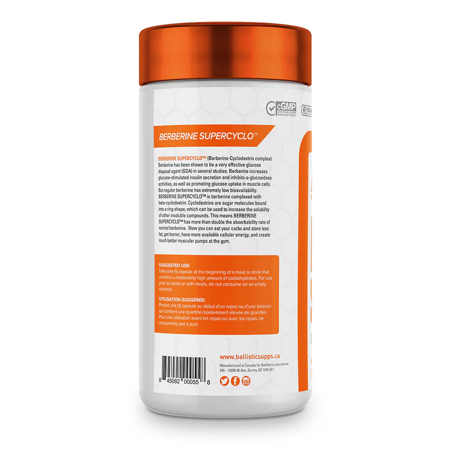 Ballisctic - Berberine Supercyclo - 90 Caps