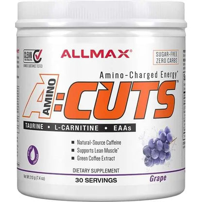 Allmax A:Cuts – AminoCuts Énergie & Brûle-Graisse | 36 portions