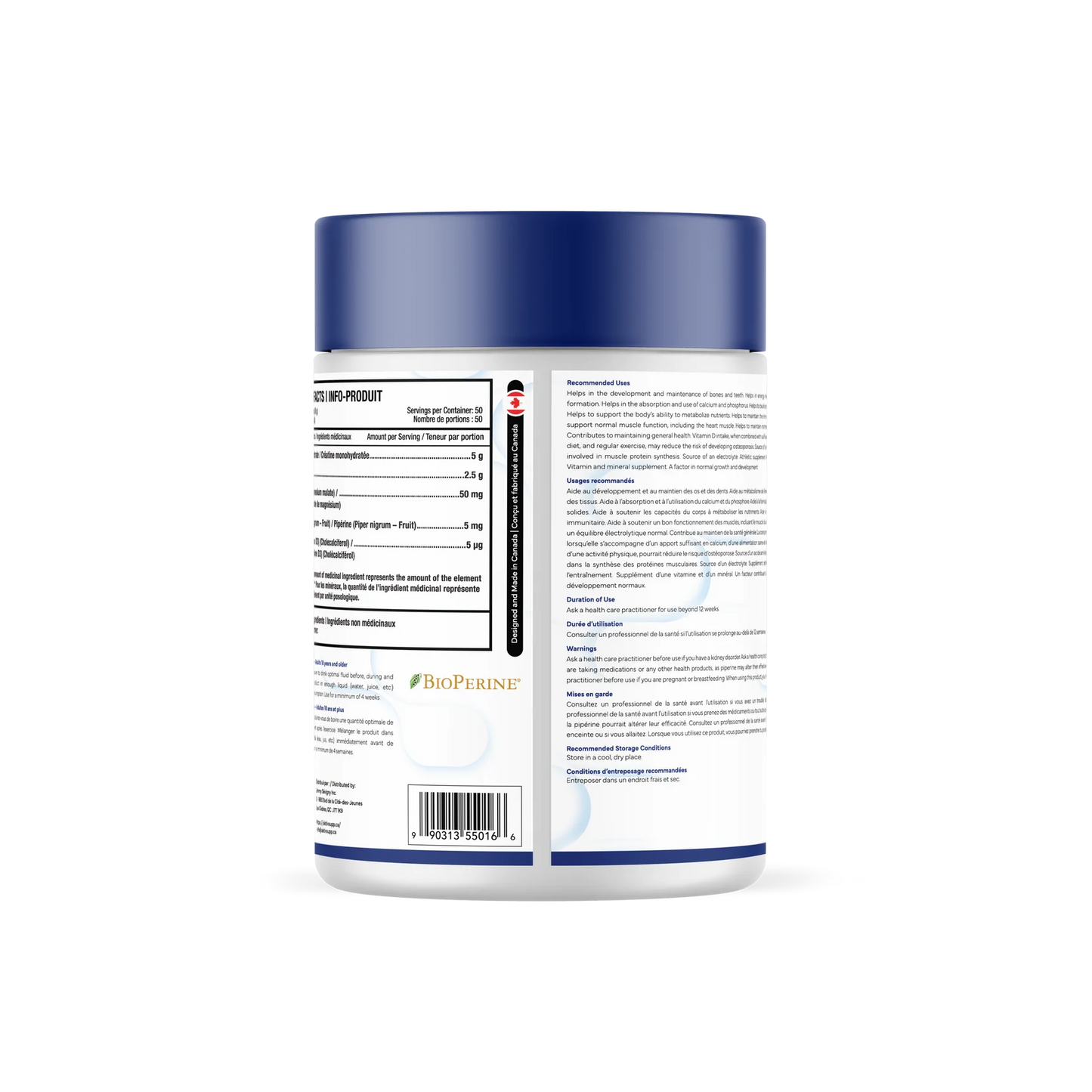 AKTIV - SYNERGIE CRÉATINE - 50 PORTIONS