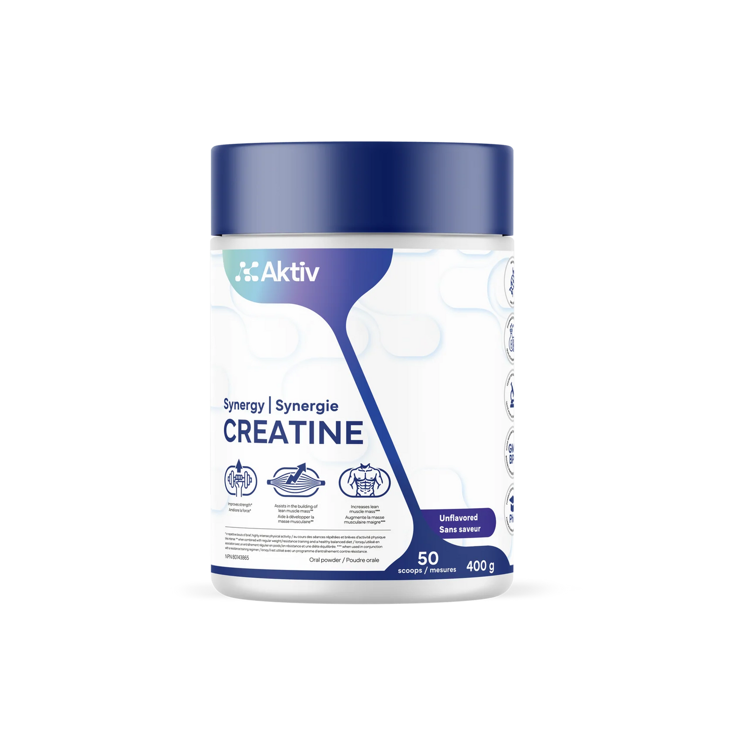 AKTIV - SYNERGIE CRÉATINE - 50 PORTIONS