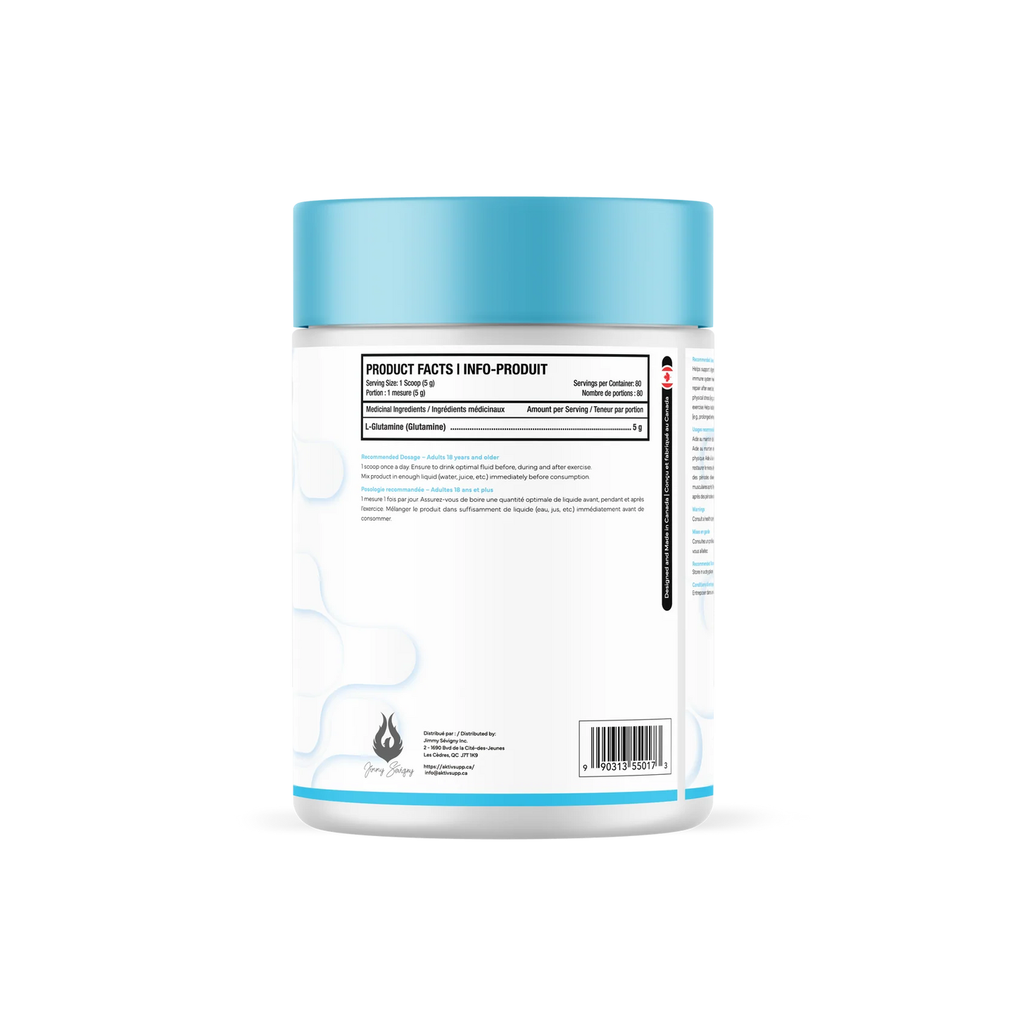 AKTIV - GLUTAMINE - 80 PORTIONS